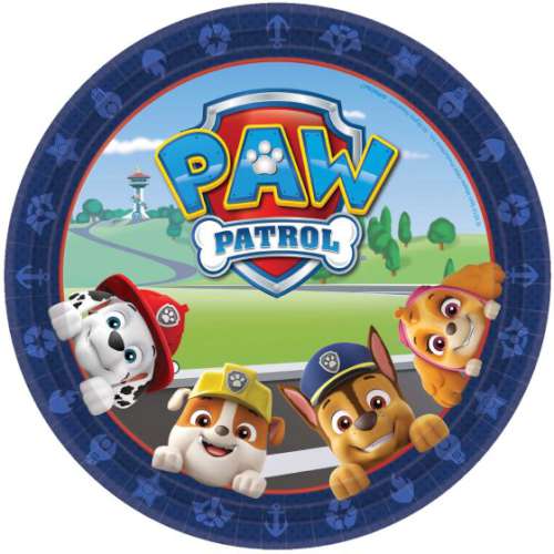 Paw Patrol Adventures Dinner Plates - Click Image to Close